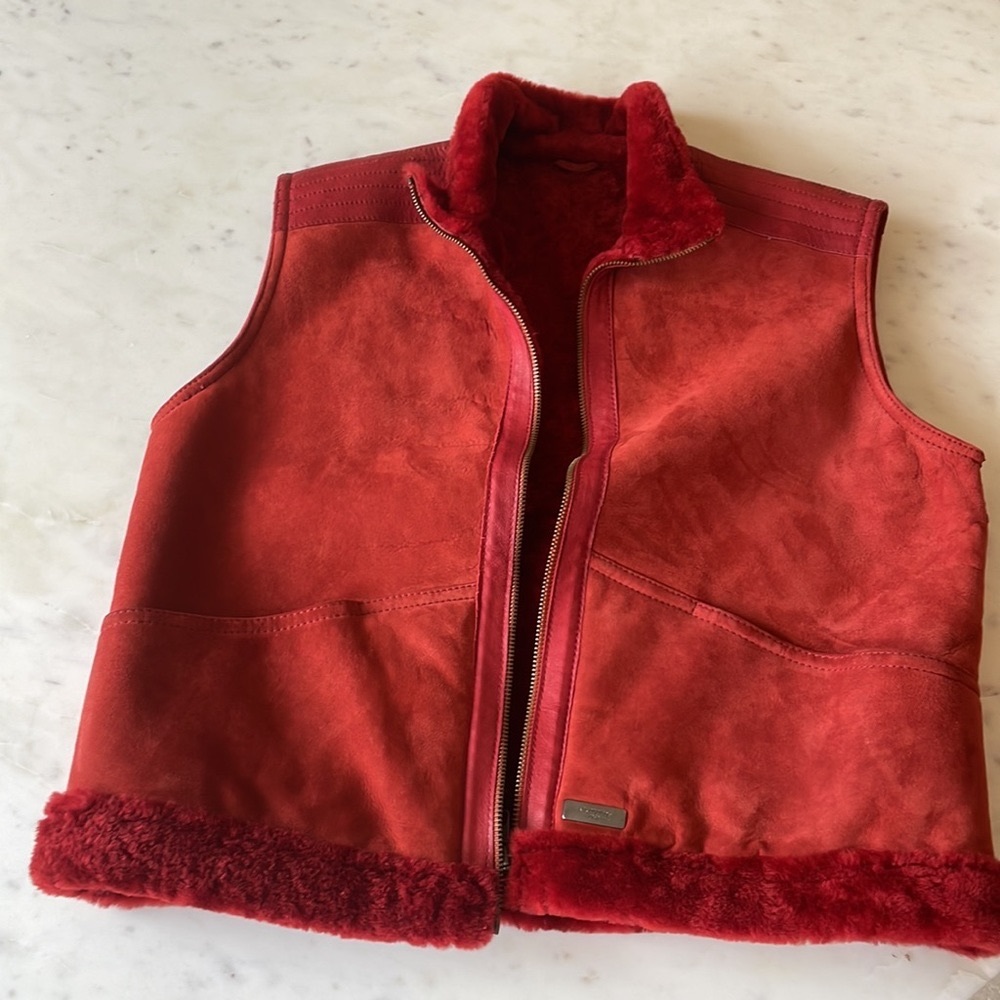 Vampire 1950 women’s suede vest size S